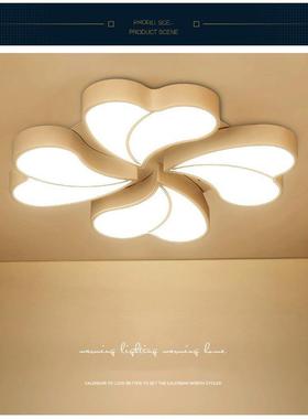 客厅灯简现代新款吸顶灯l约QJ-6282e圆形大气台家用卧室房d间灯个