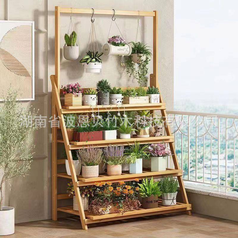 篮花饰架子HJ002吊客盆厅落地式置物架阳台装布置多肉花植物摆放