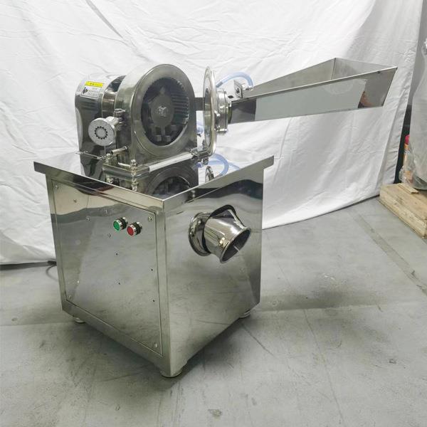 晨雕磨销304S粉糖机糖不机锈钢水冷式热低温砂432糖粉碎机现货