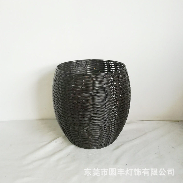 灯罩厂家直销藤编灯罩简约复古竹艺灯罩竹编工艺品可批发Ding制