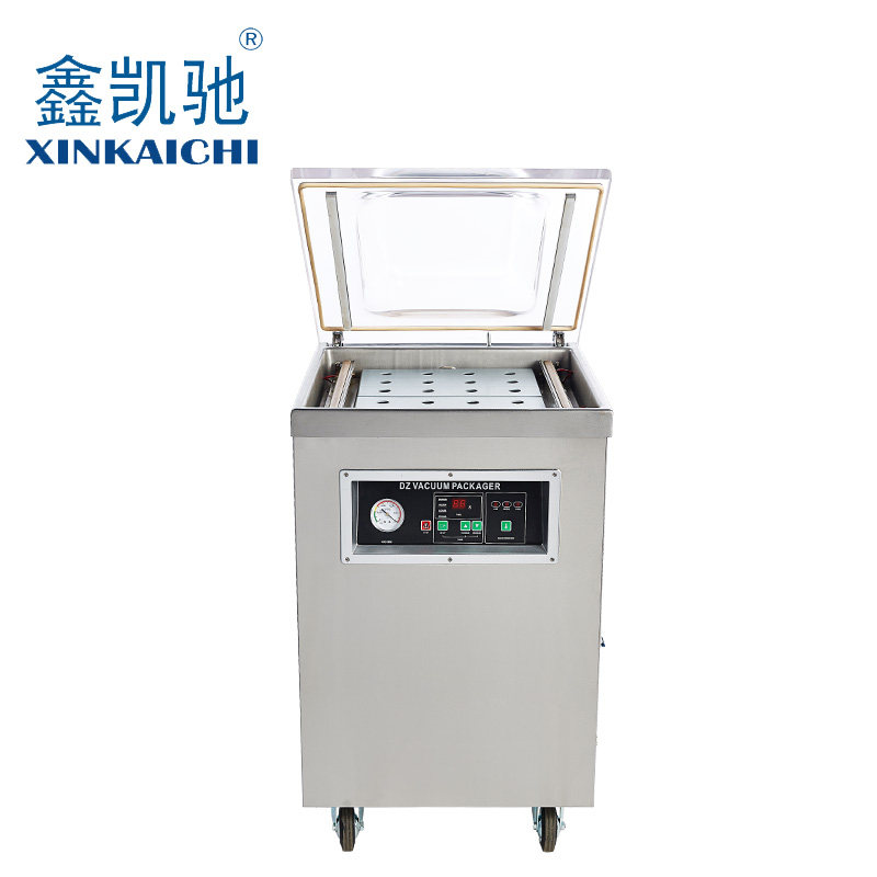 鑫凯驰DZ-400电脑版单室真空食品包装机真空封口机全自动真空机包