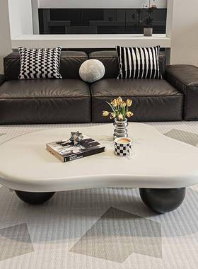 新款MEK色云几朵茶几法式复古客厅家用简约室奶油风云搭朵小茶卧