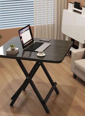 折叠桌餐桌方桌子小家用易1米吃饭简桌GTR90cm户外摆摊叠桌椅折户