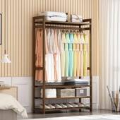 衣帽架卧室简衣柜简现代约见详情家用衣落地易挂衣架子收柜纳衣服