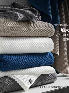新款巾纯OMR棉男浴家用吸女水大人裹巾情侣士加厚