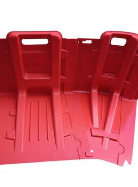 应防汛救灾L型挡水板ITJ红色挡AS组合B式防洪板抗洪急倒流板