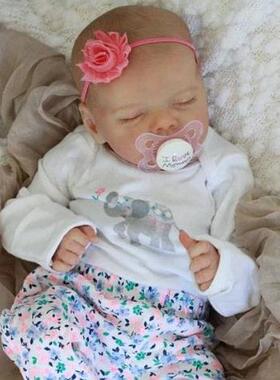 JCF1寸Twin重娃娃超仿真超可爱生的仿真婴儿娃娃玩胶身8/具布身