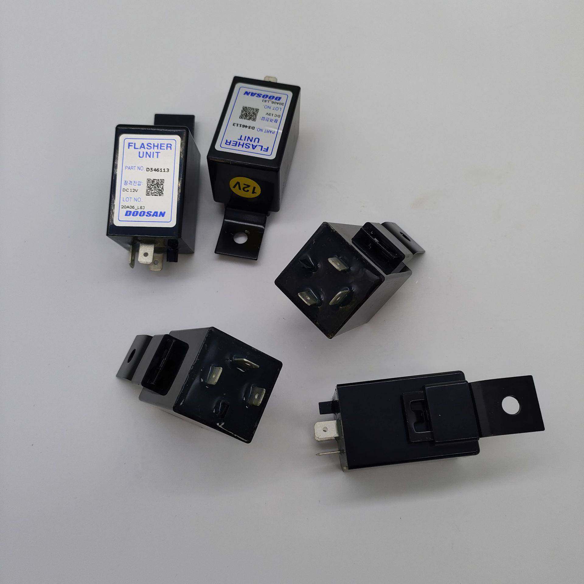 斗山叉车2-3吨D3电0/DB33S电发动机控制盒闪光继器CYD12V子闪光器