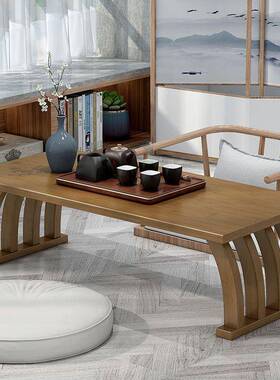 用小茶台阳台坐地国学桌飘NWE窗客桌子小家实户型木榻榻米茶桌厅