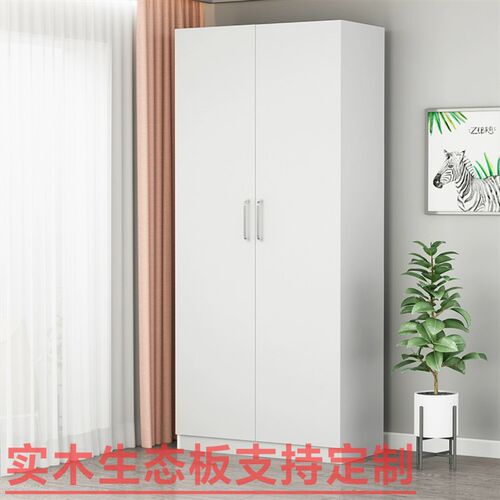 衣柜出租房卧室2024新款定制实木衣柜阳台柜大衣橱