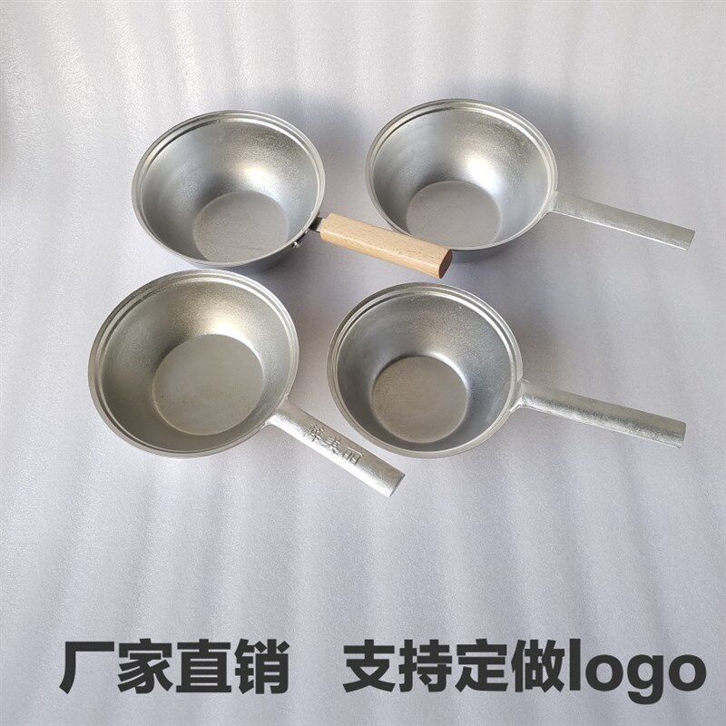 纯铝大号水瓢煮米线土豆粉老式加厚水舀子单把手汤锅水勺纯铝水瓢