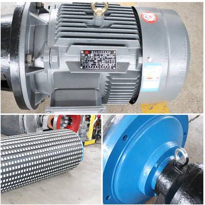 瓷包电动滚筒输送带包胶传动滚筒输陶带传送带704主动滚送筒电胶