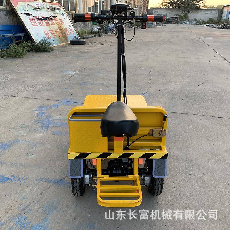 四轮电动平板车物仓库搬运平搬板车多功能平流板车工程MSE运输运