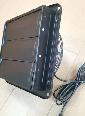 百叶窗式工业气1012寸2排NUV0机寸家用后厨房油烟抽风墙壁式扇排