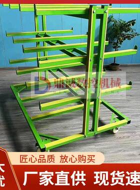门窗调试车架工装架材中转玻璃打包架AFL窗组工作台材料铝推车
