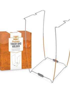 直YJQ-2508销户外露营折圾叠垃架便利方g便支架CamingBpaHolder