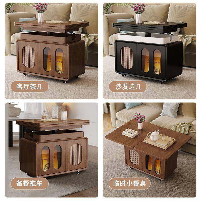 实木升降茶几餐桌折移动叠推车边茶SVF桌茶台多功能两客用沙发柜,鲜花速递/花卉仿真/绿植园艺,其它园艺用品,淘宝优惠券,粉丝福利购,淘宝优惠卷