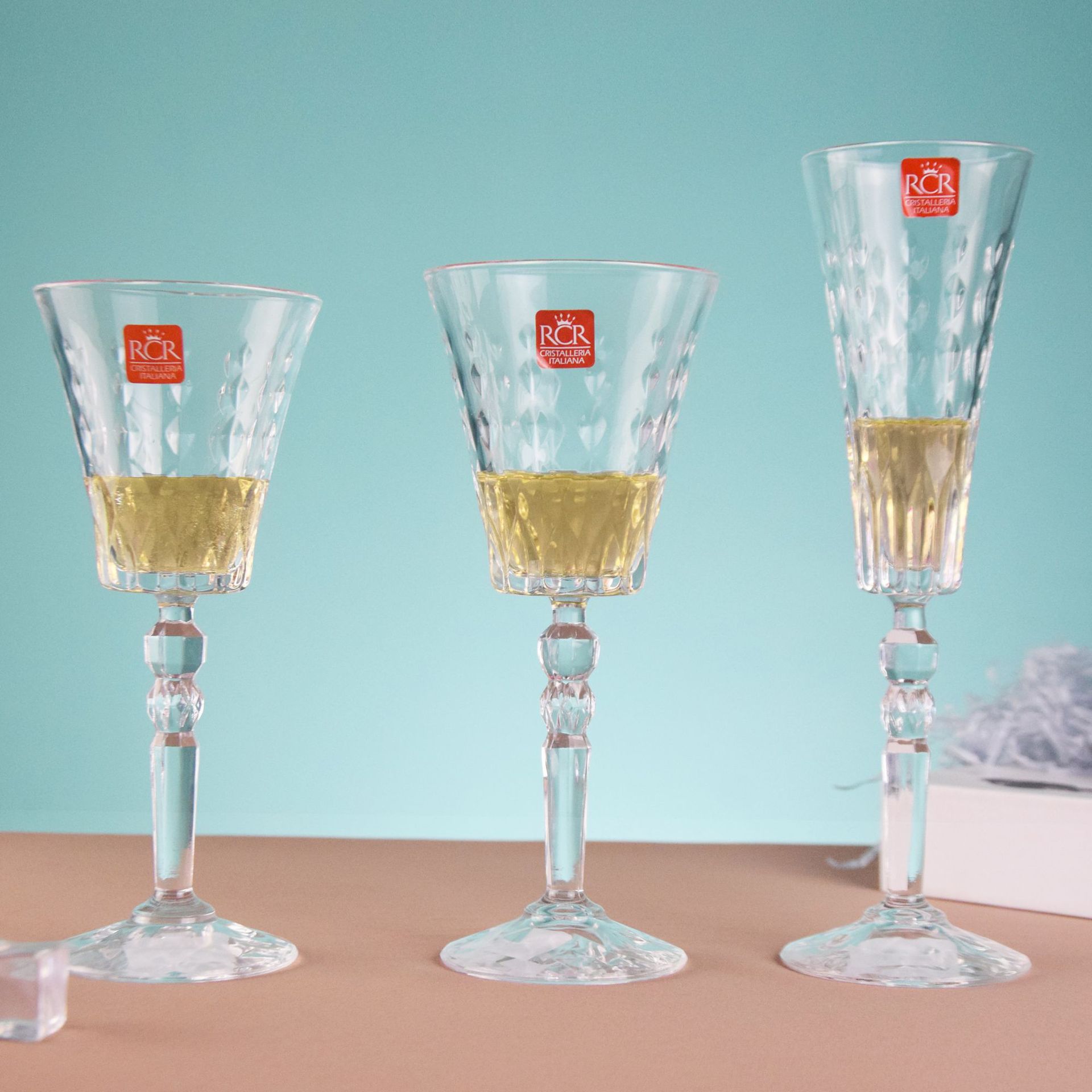 RCR意大利水晶玻璃欧式红酒杯