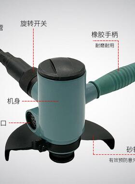 气面动端面磨光工业行机家选SWVL机D100/SD150端气砂轮砂纸压板