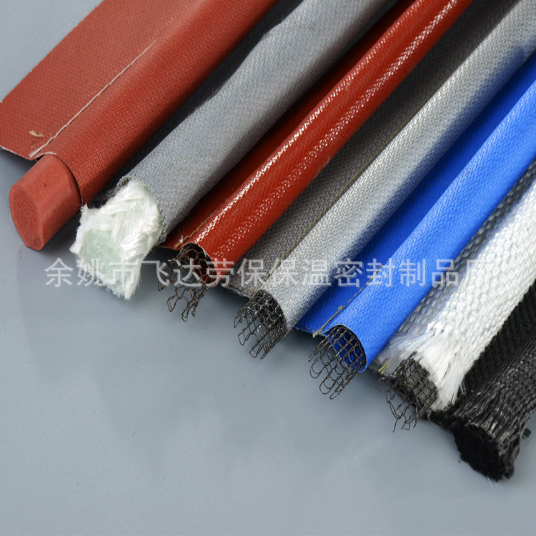 钢丝炉门耐高温P型硅橡胶密封条