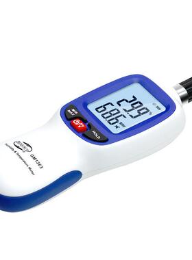 标GM163数字温CFO湿计湿度计温湿表湿球露度点测量温湿3智度记录