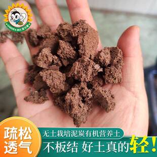 炭碎绵无土栽培生物碳棉碎块蝴种黑绵土碎蝶兰植料种植栽培营泥基
