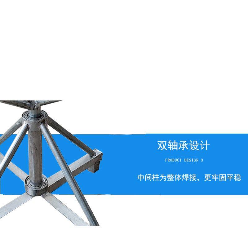 360度旋转工作台油漆架快递封箱产品展示打包转盘旋转喷漆喷胶台