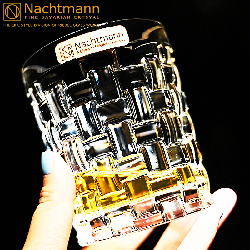 德国进口水晶玻璃洋酒杯啤酒杯威士忌杯耐热水杯家用饮料果汁杯子