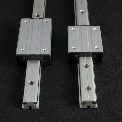 高速外置双轴芯直线滚轮导轨 LGD6 8 12 16 数控切割机滑轨铝滑块