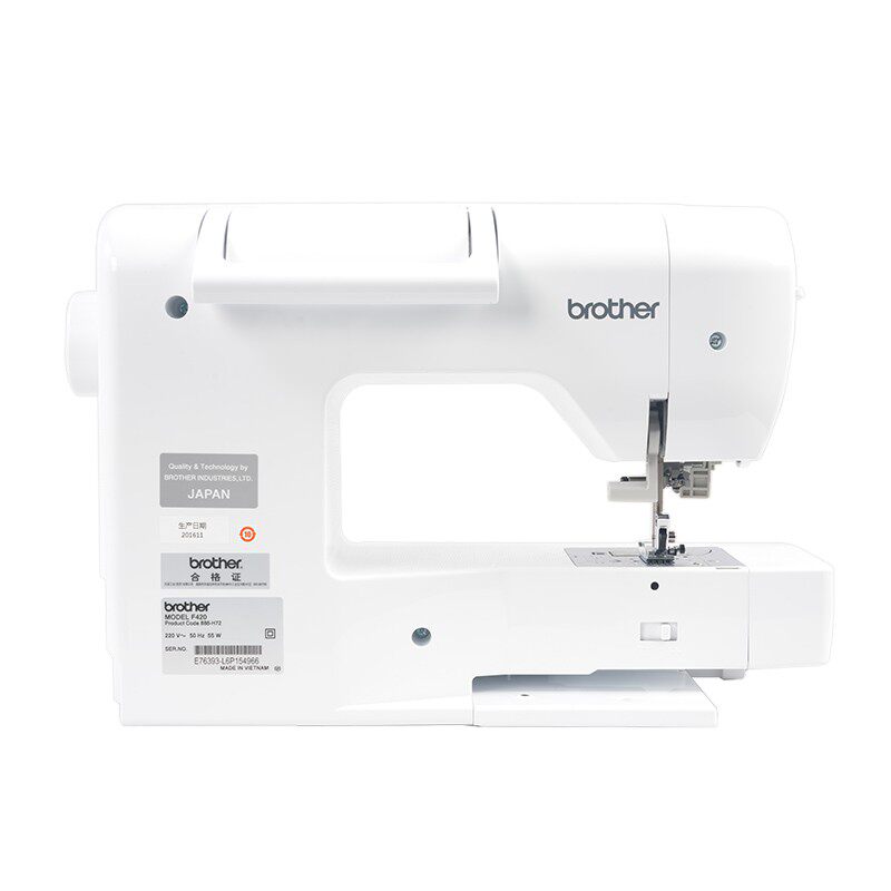 兄弟缝纫机 家用电脑多功能全自动缝纫机F420 拼布智能机带吃厚,居家布艺,缝纫机,淘宝优惠券,粉丝福利购,淘宝优惠卷
