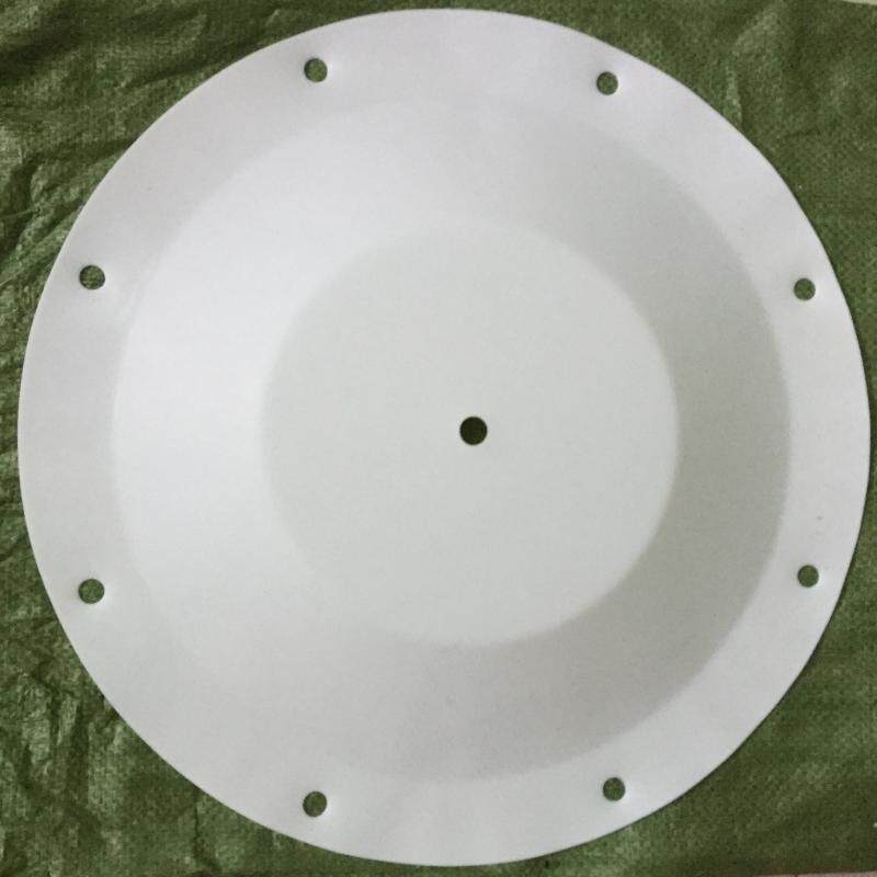 QBY-80/100气动隔膜泵配件聚四氟乙烯隔膜四氟膜片耐腐蚀外径450