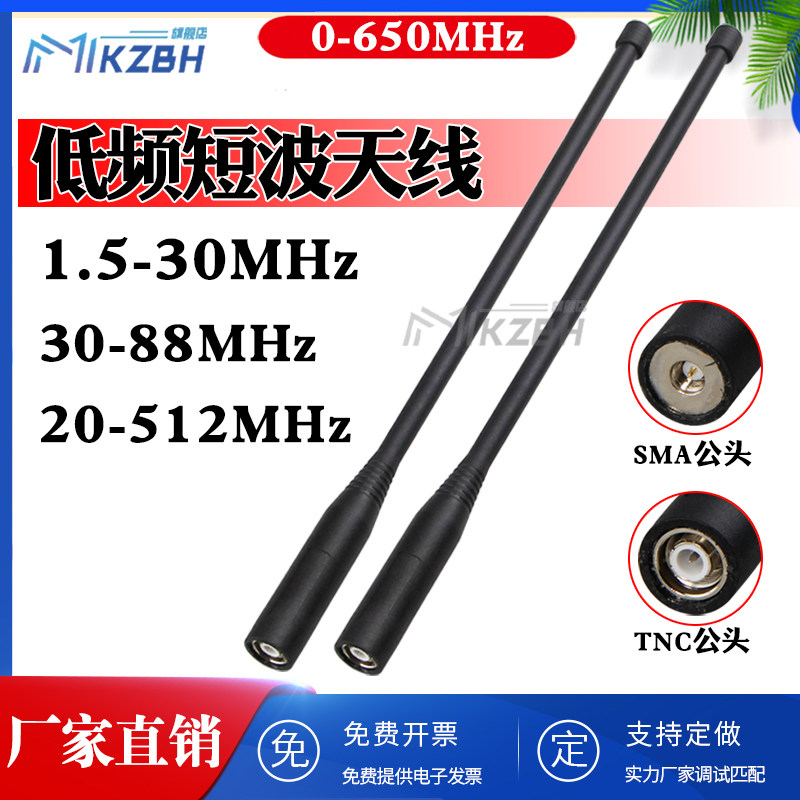 1.5-20-30--88-100-512MHz全频段宽频全向背负式电台低频短波天线