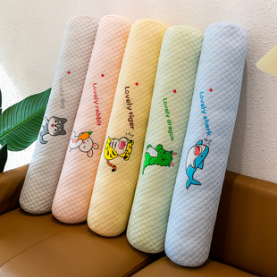 新款冰丝四季舒适长条圆柱抱枕女生睡觉搂抱儿童动物内胆可拆洗