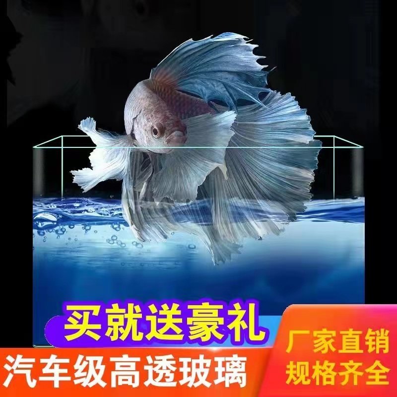 热弯鱼缸透明小型中型客厅阳台桌面造景家用金鱼斗鱼乌龟玻璃鱼缸,宠物/宠物食品及用品,桌面缸,淘宝优惠券,粉丝福利购,淘宝优惠卷