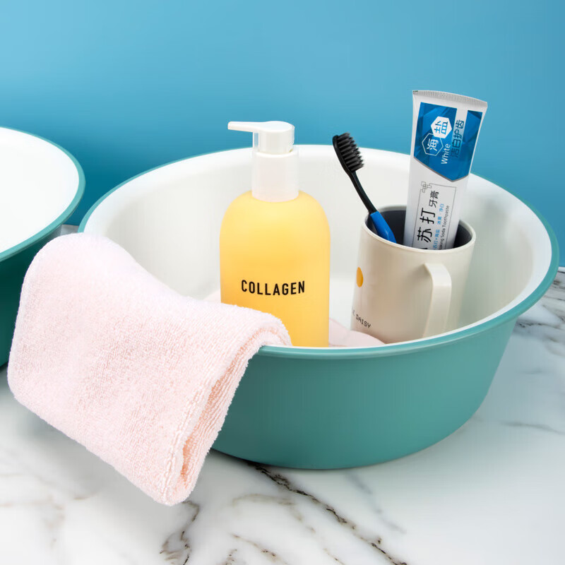 脸盆家用洗屁屁内衣裤大小塑料盆子可折叠加厚耐用女学生宿舍洗脚