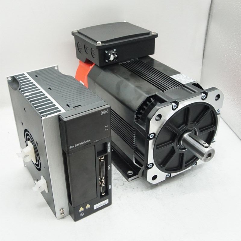 1.57.5KW11KW30KW主轴伺服电机驱动套装车床铣床异步高惯量6000转