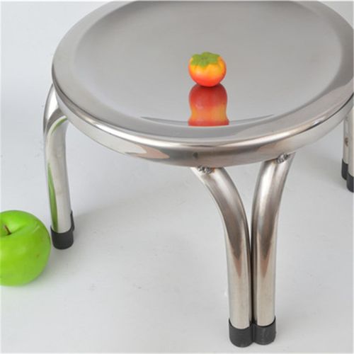 不锈钢凳子圆凳 家用 简约现代商场等位凳餐桌椅子小吃摊小圆凳