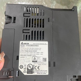 台达变频器VFD4A2MS43ANSAA1.5KW拆