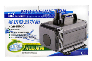 鱼池海鲜池循环潜水泵2000 5500鱼缸 2500 3000 4500 森森 HQB