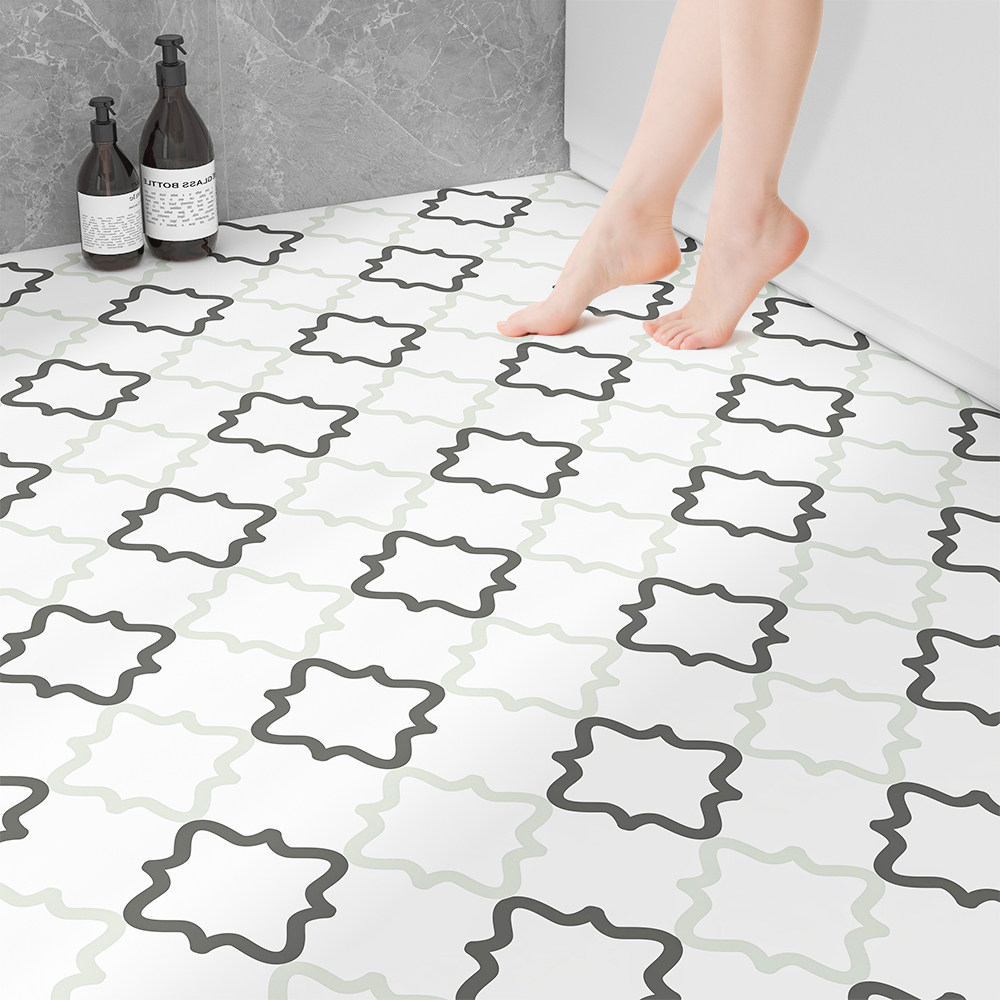 卫生间防水地贴厕所防滑地板贴自粘加厚耐磨浴室地面瓷砖翻新贴纸,家居饰品,软装墙贴,淘宝优惠券,粉丝福利购,淘宝优惠卷