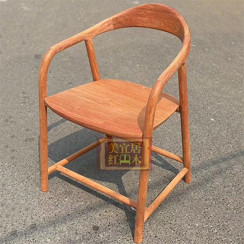 红木家具 缅甸花梨中式独板餐椅 休闲椅 大果紫檀原木椅子,住宅家具,红木椅凳,淘宝优惠券,粉丝福利购,淘宝优惠卷
