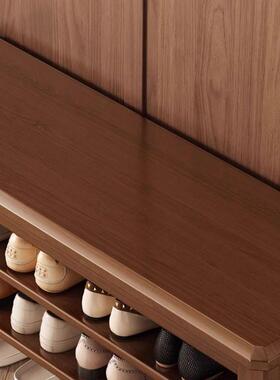 实木整换鞋凳家门口可坐鞋坐柜凳一体入门鞋架穿鞋凳子装原RTC木