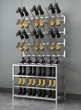 30架4不锈钢雨架多层挂鞋鞋厨房养猪场雨靴水架HLP工厂车沥间水鞋