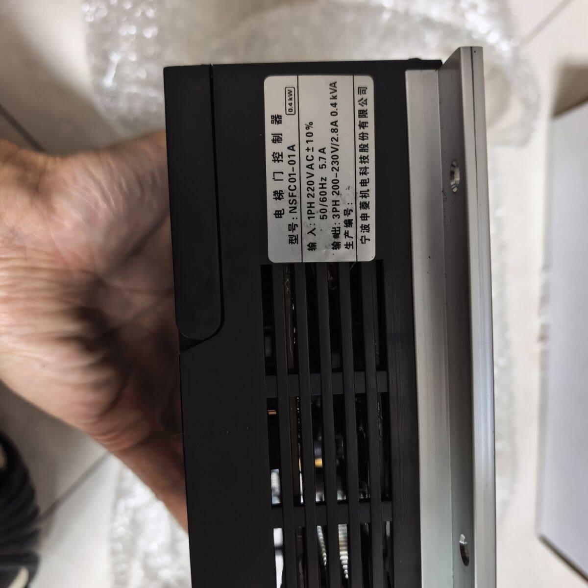 宁波申菱NSFC0101门机变频器控制器宁波电梯门原装