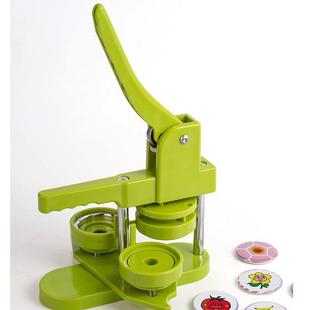 diy免吧唧制造安装镜子冰箱美贴压卡儿童术课谷子旋转胸章机机快