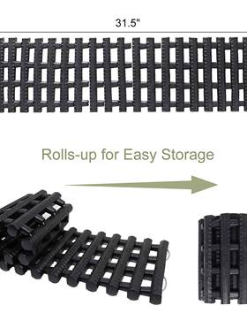 汽车胎防滑履轮带轮轮胎防滑16665垫胎雪地泥地脱困恢复履带