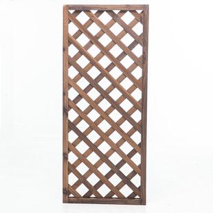 网格花架不植易腐阳台网格木壁挂花架绿萝物置物栅架户外悬挂格墙