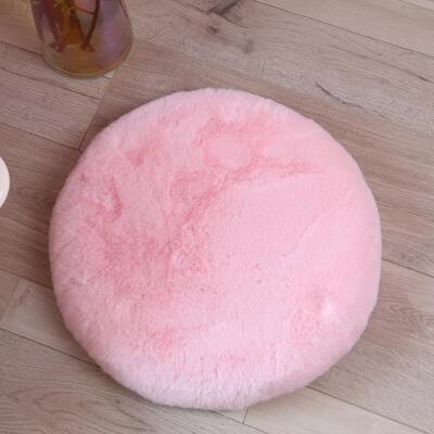 毛垫绒UXH记忆棉坐圆椅子花朵坐垫荷包蛋椅子垫六瓣花圆垫垫仿形