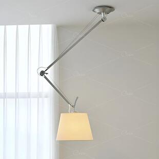 中casagd杆臂111餐厅吊长灯可移位Tolomeo包豪斯古卧室书房灯摇具