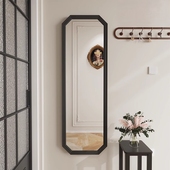 高级感贴墙自粘试衣镜家用挂墙镜卧室免打孔穿衣镜女生卧室试衣镜